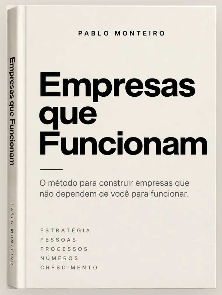 Capa do livro Empresas que Funcionam, de Pablo Monteiro